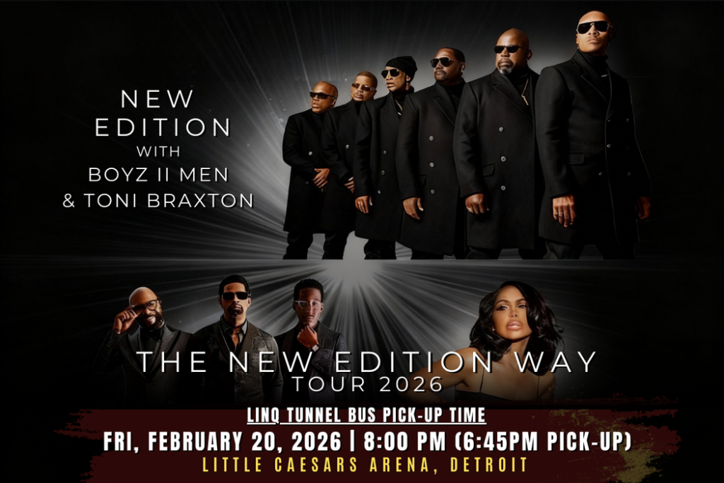 The New Edition Way Tour 2026 New Edition with Boyz II Men & Toni Braxton