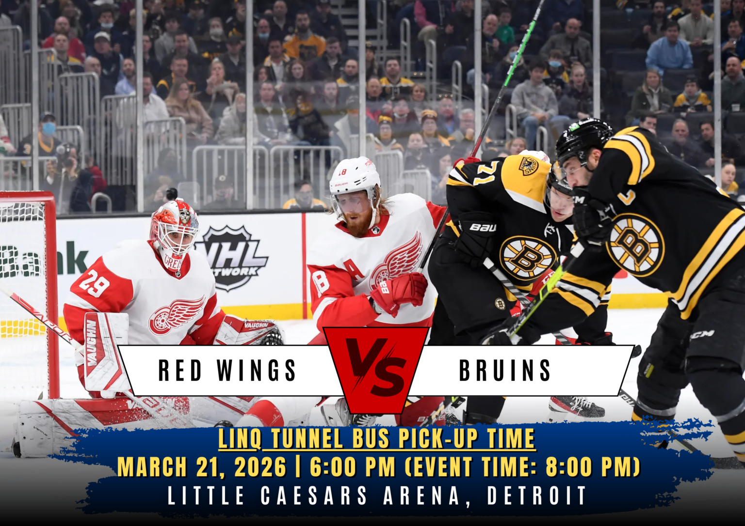 Detroit Red Wings vs. Boston Bruins
