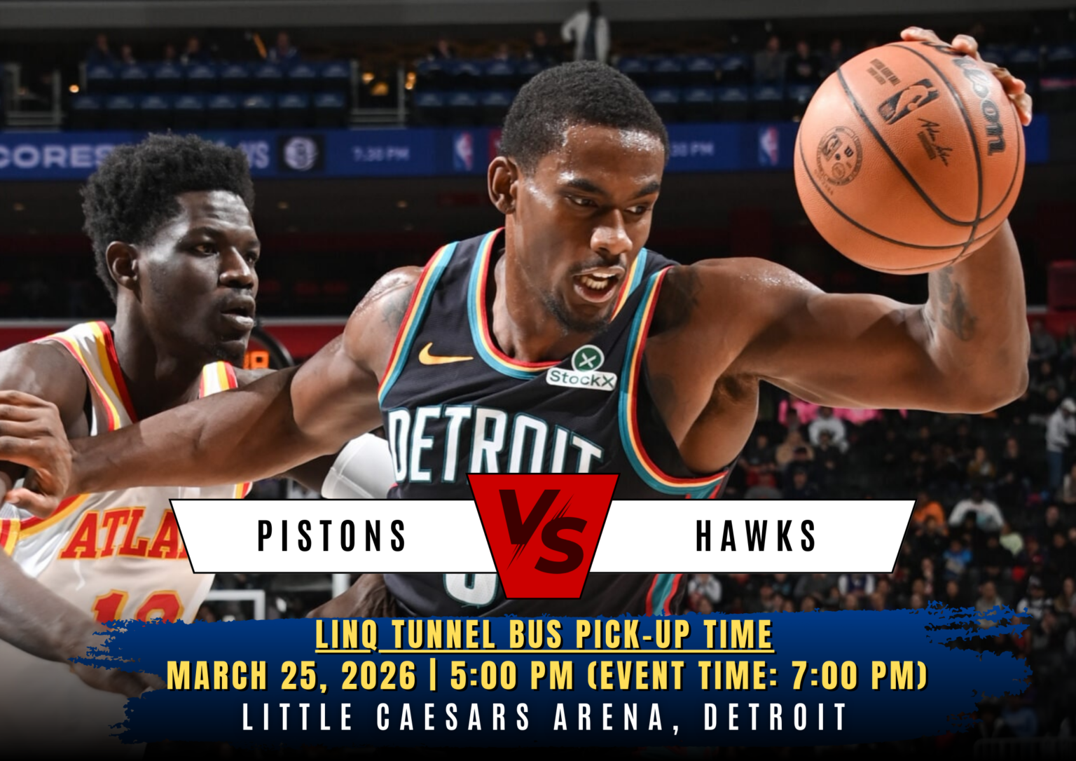 Detroit Pistons vs. Atlanta Hawks