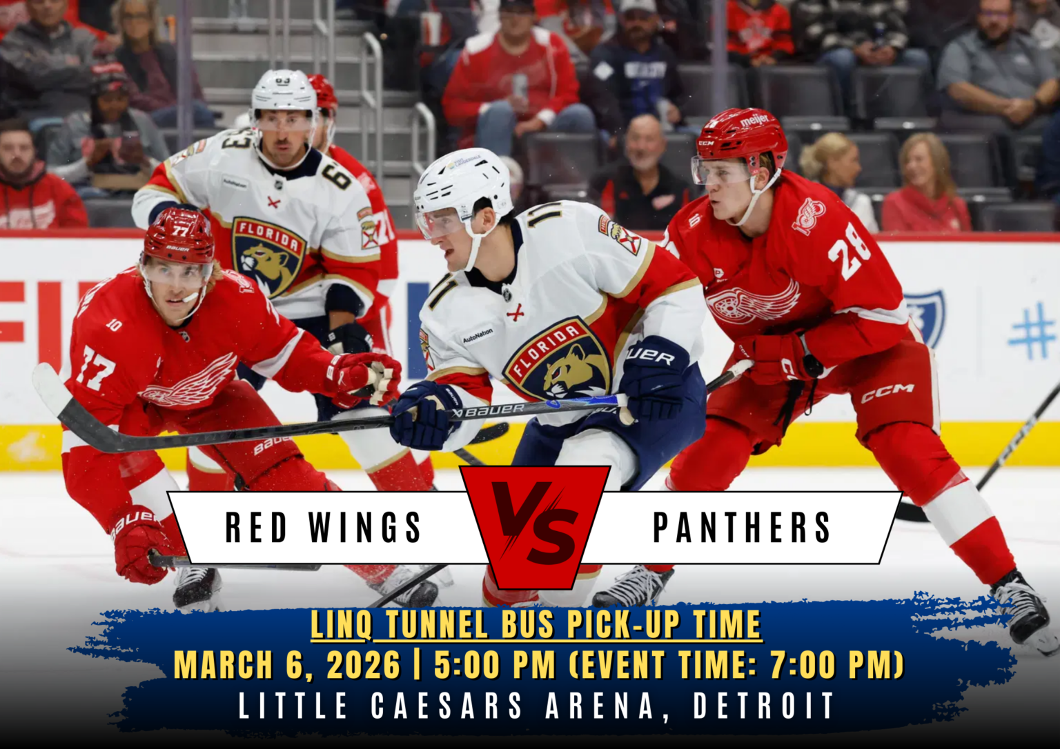 Detroit Red Wings vs. Florida Panthers