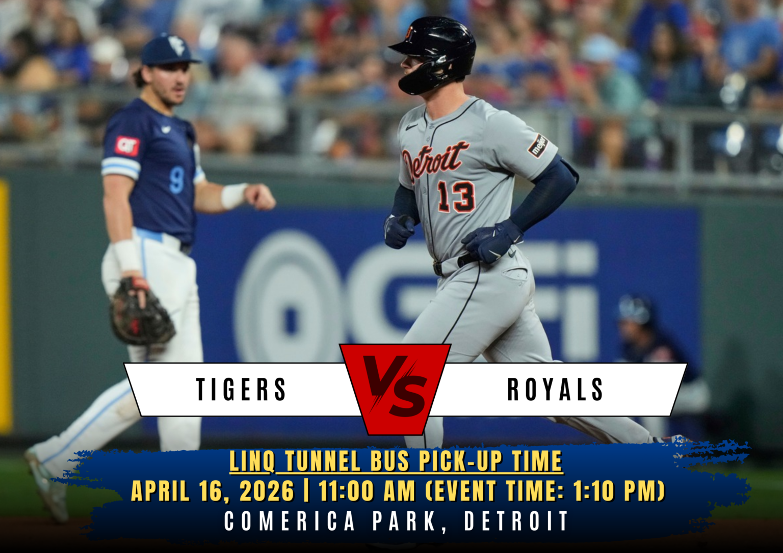 Detroit Tigers vs. Kansas City Royals