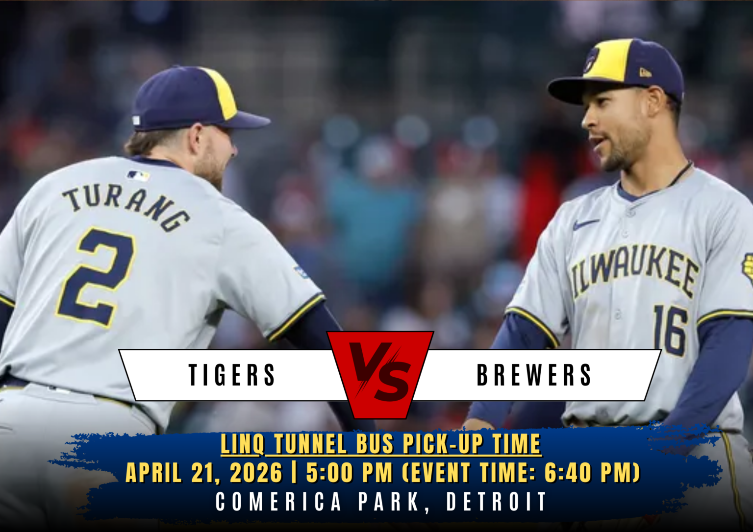 Detroit Tigers vs. Milwaukee Brewers