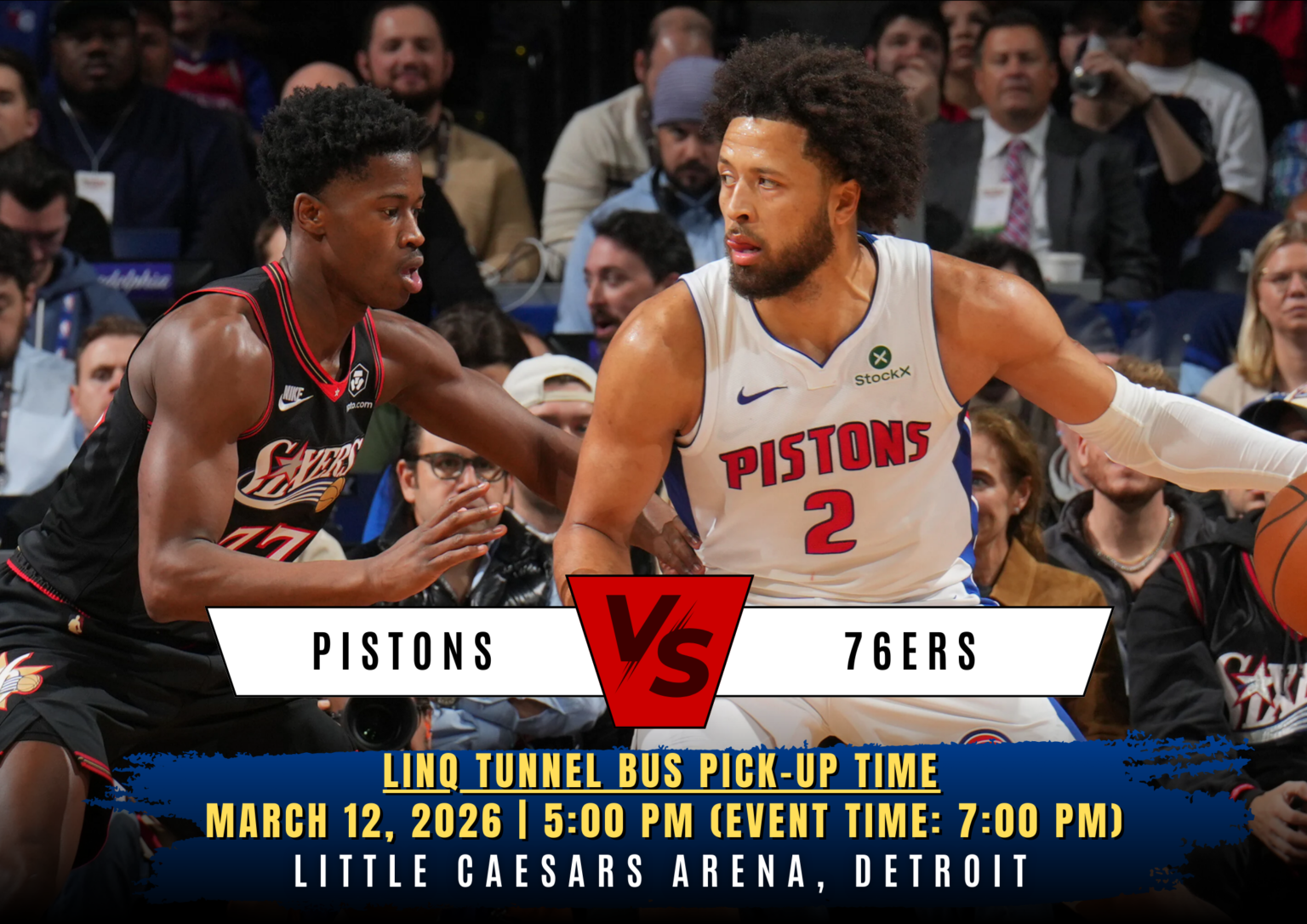 Detroit Pistons vs. Philadelphia 76ers