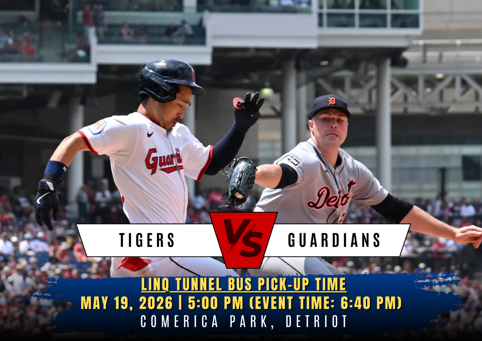 Detroit Tigers vs Cleaveland Guardians