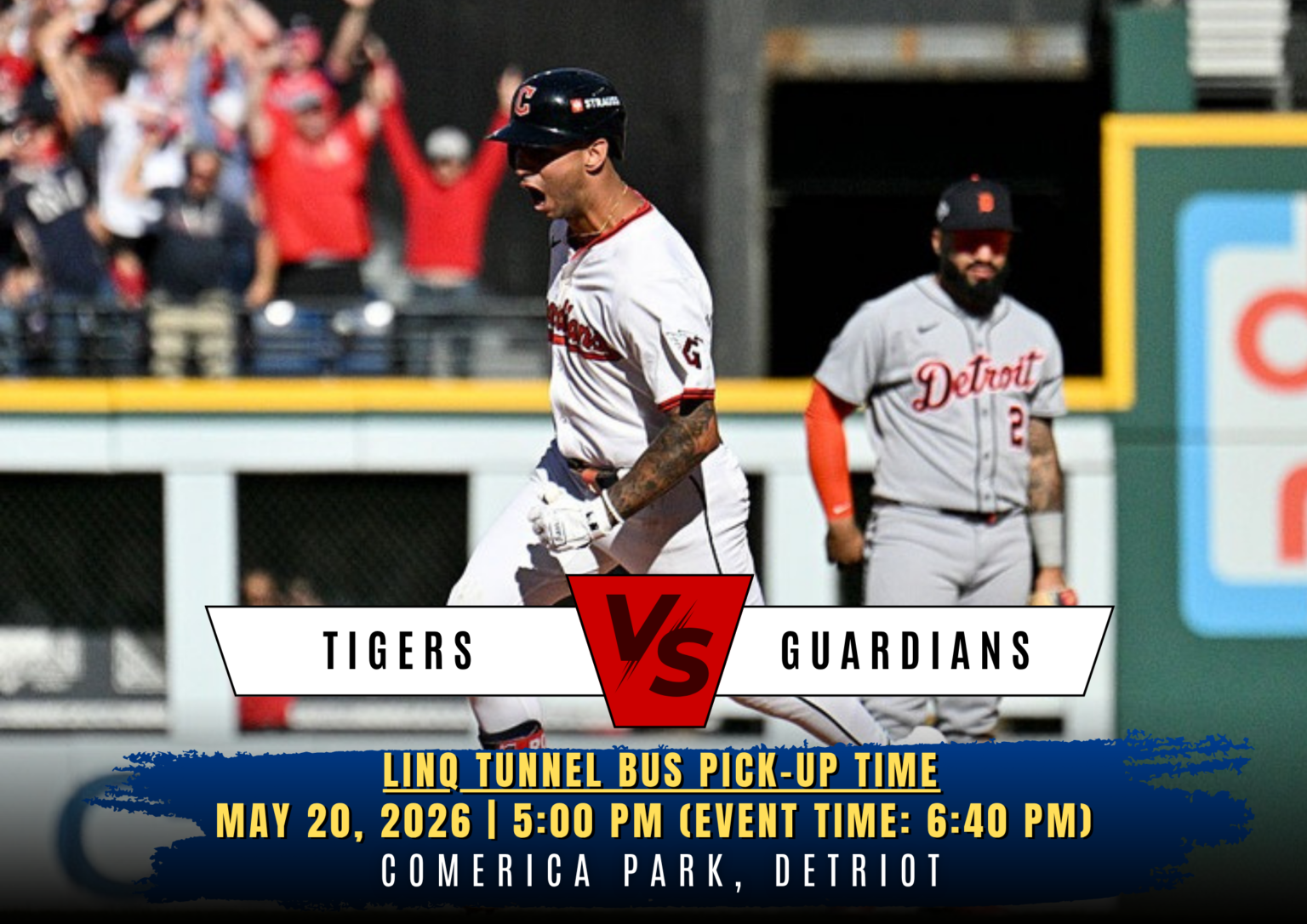 Detroit Tigers vs Cleaveland Guardians