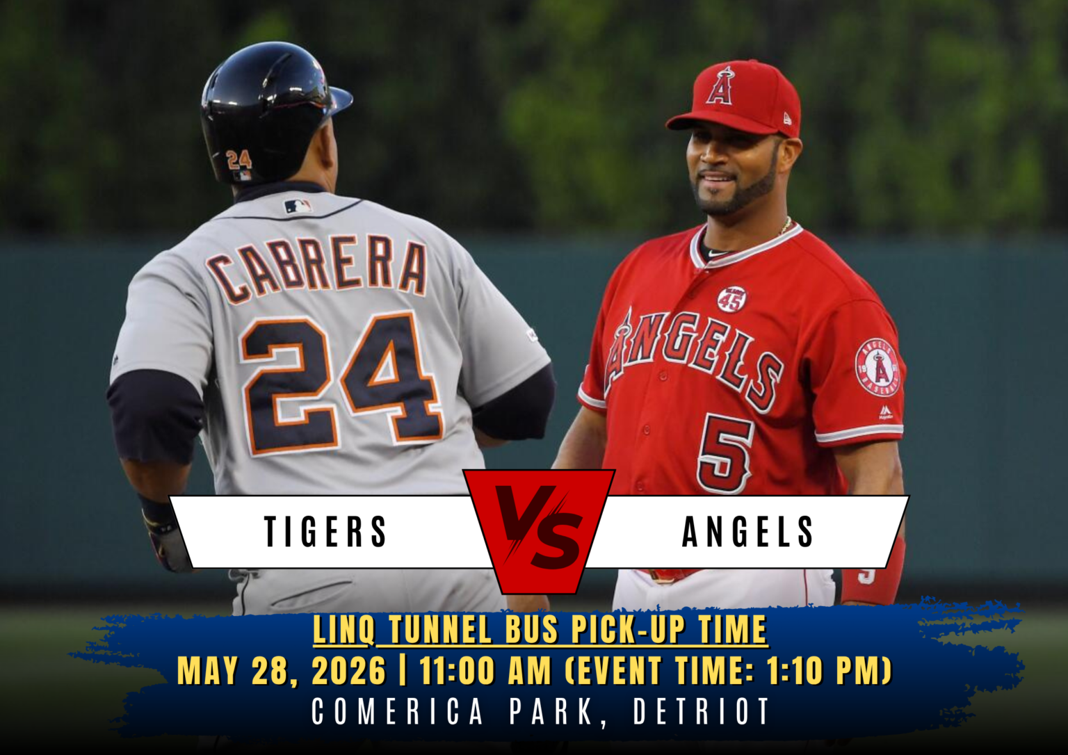 Detroit Tigers vs Los Angeles Angels
