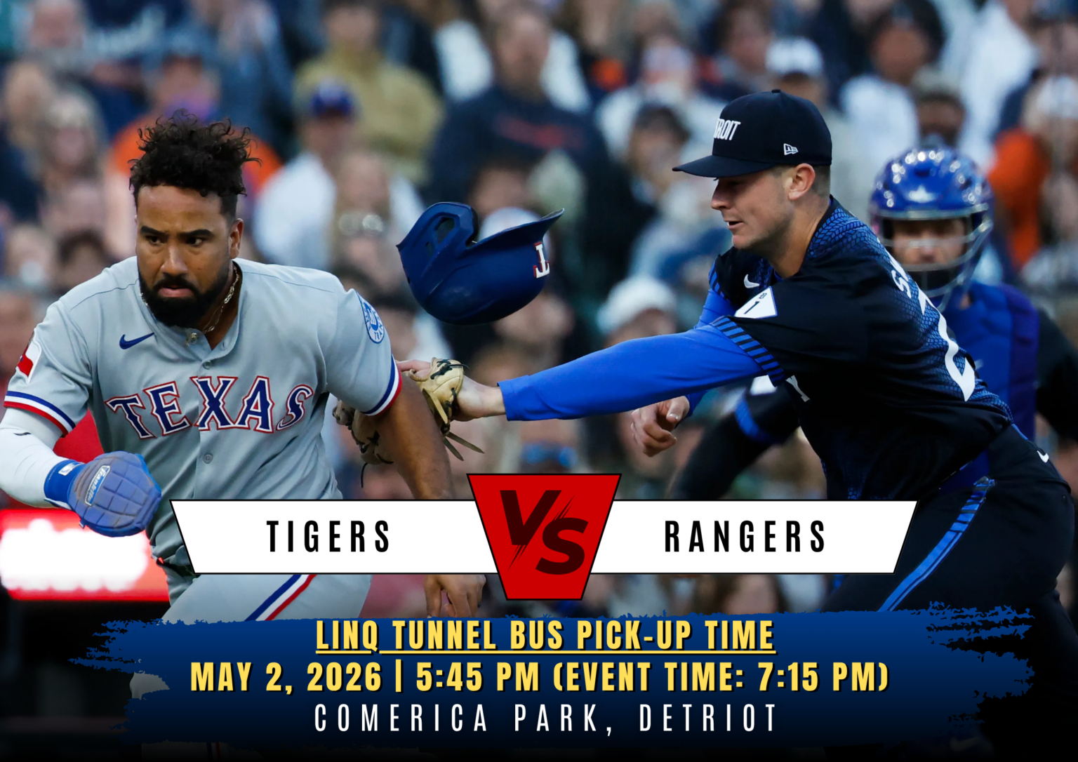 Detroit Tigers vs Texas Rangers