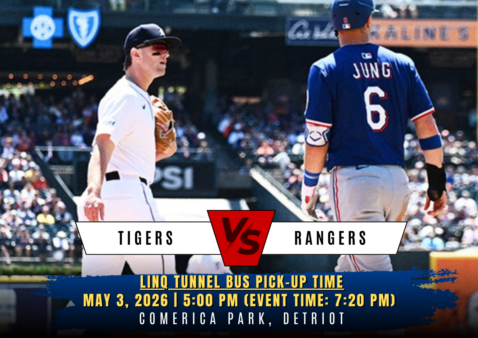 Detroit Tigers vs Texas Rangers