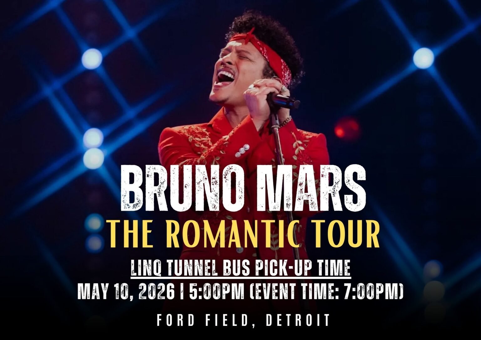 Bruno Mars The Romantic Tour