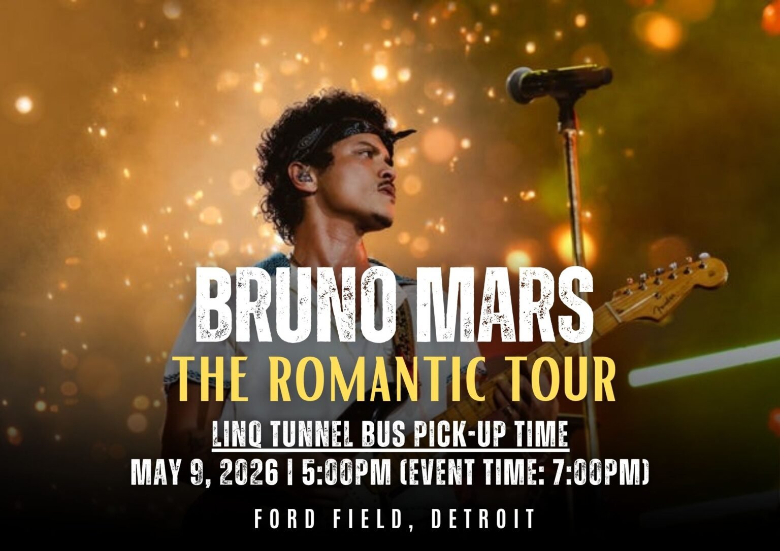 Bruno Mars The Romantic Tour