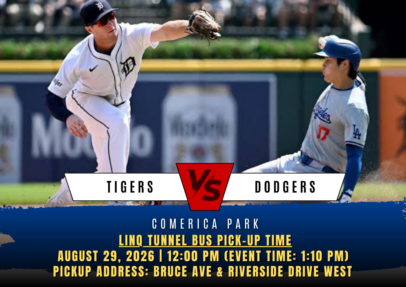 Detroit Tigers vs Los Angeles Dodgers